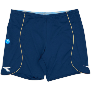 2008-09 Napoli Diadora Training Shorts - 7/10 - (XL)