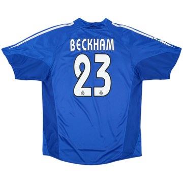 2004-05 Real Madrid Third Shirt Beckham #23 - 9/10 - (M)