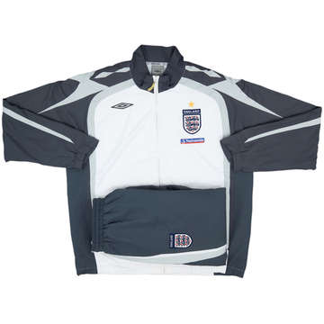 2007-09 England Umbro Tracksuit - 9/10 - (XL)