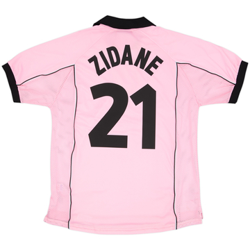 Camiseta de visitante Centenario del Juventus 1997-98 Zidane #21 - 9/10 - (L)