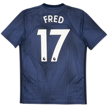 2018-19 Manchester United Third Shirt Fred #17 - 5/10 - (S)