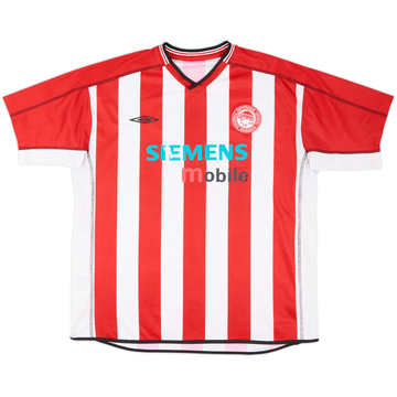 2002-03 Olympiakos Home Shirt - 6/10 - (XL)