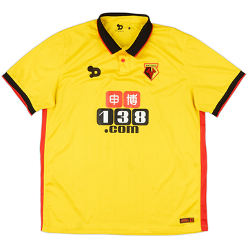 2016-17 Watford Home Shirt - 6/10 - (L)