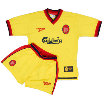 1997-99 Liverpool Away Full Kit McManaman #7 - 6/10 - (XL.Boys)