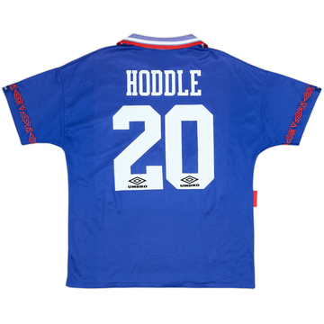 1993-94 Chelsea Home Shirt Hoddle #20 - 6/10 - (L)