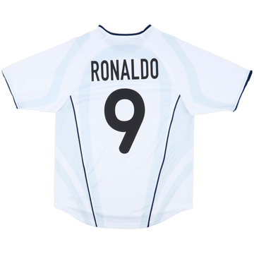 2001-02 Inter Milan Away Shirt Ronaldo #9 - 10/10 - (S)