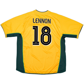 2002-03 Celtic Away Shirt Lennon #18 - 5/10 - (XXL)