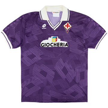 1991-92 Fiorentina Home Shirt - 6/10 - (XL)