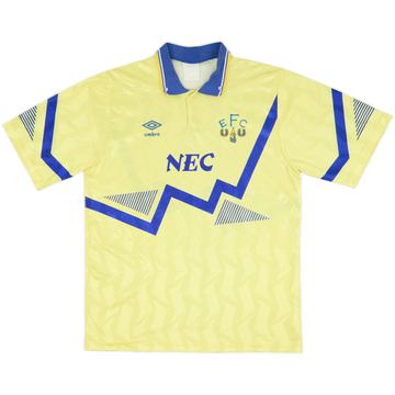 1990-92 Everton Away Shirt - 8/10 - (L)
