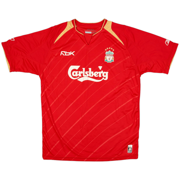 2005-06 Liverpool CL Home Shirt - 6/10 - (M)
