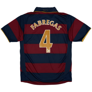2007-08 Arsenal Third Shirt Fabregas #4 - 6/10 - (M)