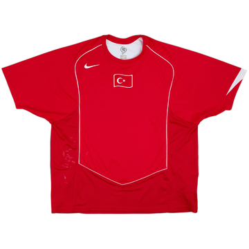 2004-06 Turkey Basic Home Shirt - 6/10 - (XXL)