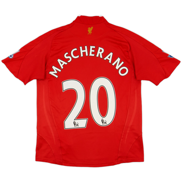 2008-10 Liverpool Home Shirt Mascherano #20 - 6/10 - (L.Boys)