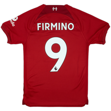 2022-23 Liverpool Home Shirt Firmino #9 - 8/10 - (XS)