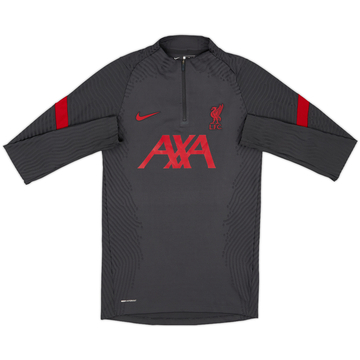 2020-21 Liverpool Nike Vaporknit 1/4 Zip Drill Top - 8/10 - (S)