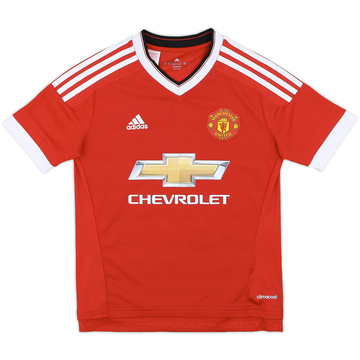 2015-16 Manchester United Home Shirt - 8/10 - (M.Boys)