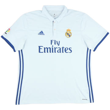 2016-17 Real Madrid Home Shirt - 5/10 - (XL)
