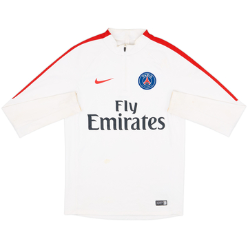 2016-17 Paris Saint-Germain Nike 1/4 Zip Drill Top - 6/10 - (S)