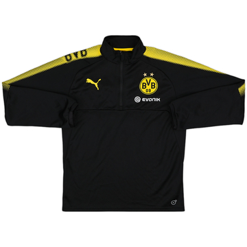 2016-17 Borussia Dortmund Puma 1/4 Zip Drill Top - 8/10 - (XL.Boys)