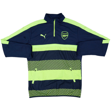 2016-17 Arsenal Puma 1/4 Zip Drill Top - 5/10 - (XL)