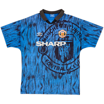 1992-93 Manchester United Away Shirt - 6/10 - (L)