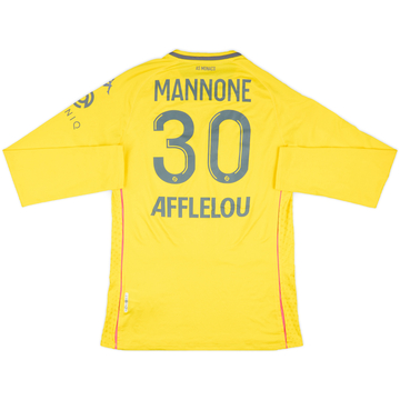2020-21 Monaco Match Issue GK Shirt Mannone #30