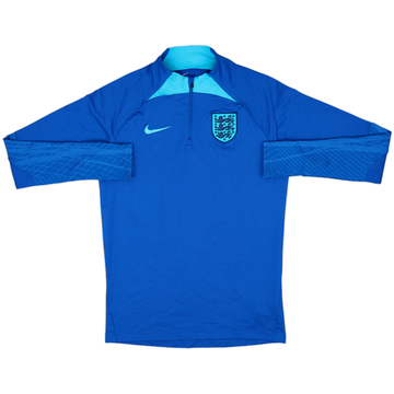 2022-23 England Nike 1/4 Zip Drill Top - 9/10 - (S)