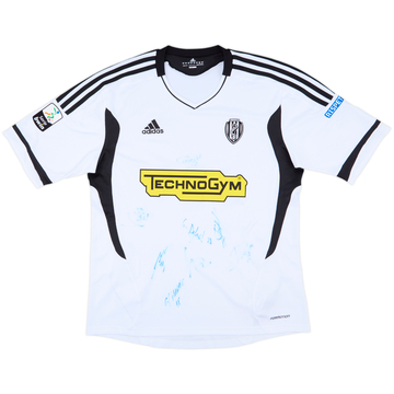 2011-12 Cesena Signed Home Shirt - 9/10 - (L)