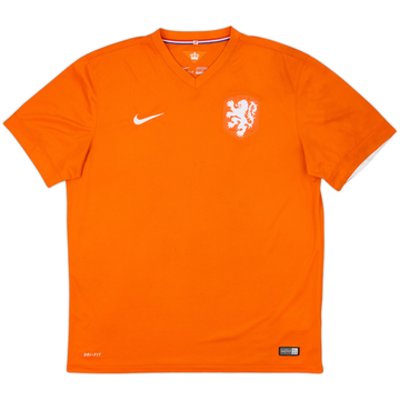 2014-15 Netherlands Home Shirt - 7/10 - (XL)