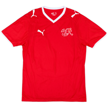 2008-10 Switzerland Player Issue Home Shirt - 9/10 - (S)