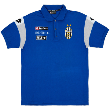 2001-02 Juventus Lotto Polo Shirt - 8/10 - (XL)