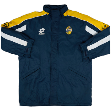 2000-01 Hellas Verona Lotto Padded Bench Coat - 8/10 - (XL)
