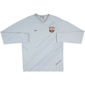 2007-08 Barcelona Nike Sweat Top - 8/10 - (M)
