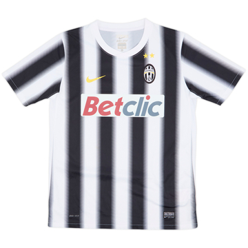 2011-12 Juventus Home Shirt - 10/10 - (XL.Boys)