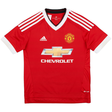 2015-16 Manchester United Home Shirt - 9/10 - (M.Boys)