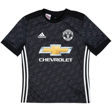 2017-18 Manchester United Away Shirt - 8/10 - (L.Boys)