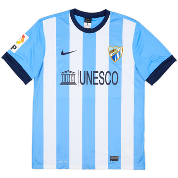 2013-14 Malaga Home Shirt - 6/10 - (M)