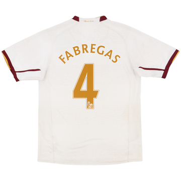 2007-08 Arsenal Away Shirt Fabregas #4 - 7/10 - (S)