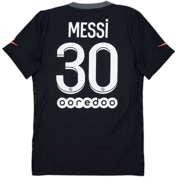 2021-22 Paris Saint-Germain Authentic Third Shirt Messi #30 - 9/10 - (S)
