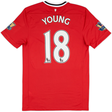 2011-12 Manchester United Home Shirt Young #18 - 5/10 - (S)