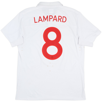 2009-10 England Home Shirt Lampard #8 - 6/10 - (M)