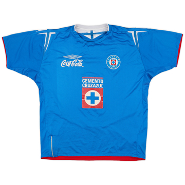 2004-05 Cruz Azul Home Shirt - 7/10 - (L)