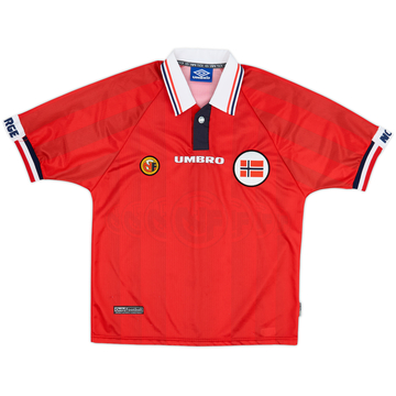1998-00 Norway Home Shirt - 9/10 - (Y)