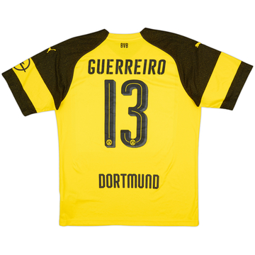 2018-19 Borussia Dortmund Home Shirt Guerreiro #13 - 8/10 - (L)