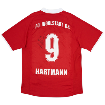 2009-10 FC Ingolstadt Signed Home Shirt Hartmann #9 - 8/10 - (M)