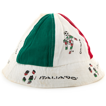 1990 Italy 'World Cup' Bucket Hat - 8/10 - (S)