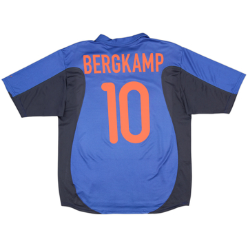 2000-02 Netherlands Away Shirt Bergkamp #10 - 8/10 - (M)