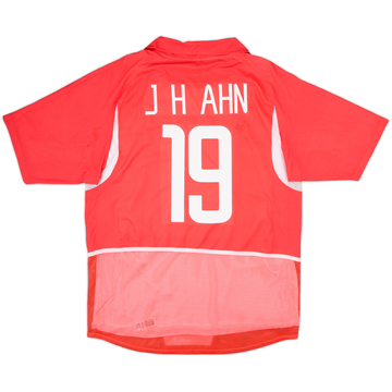 2002-03 South Korea Player Issue Home Shirt J.H.Ahn #19 - 8/10 - (XL)