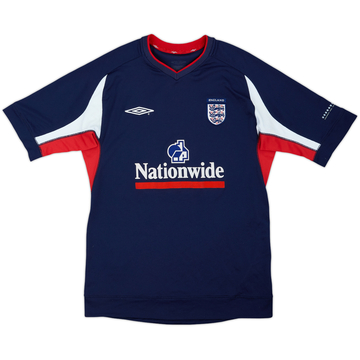 2002-04 England Umbro Training Shirt - 7/10 - (M)