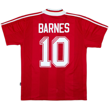 1995-96 Liverpool Home Shirt Barnes #10 - 6/10 - (L)